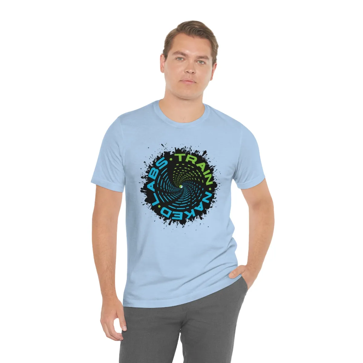 Unisex Train Naked Vortex Jersey Short Sleeve Tee