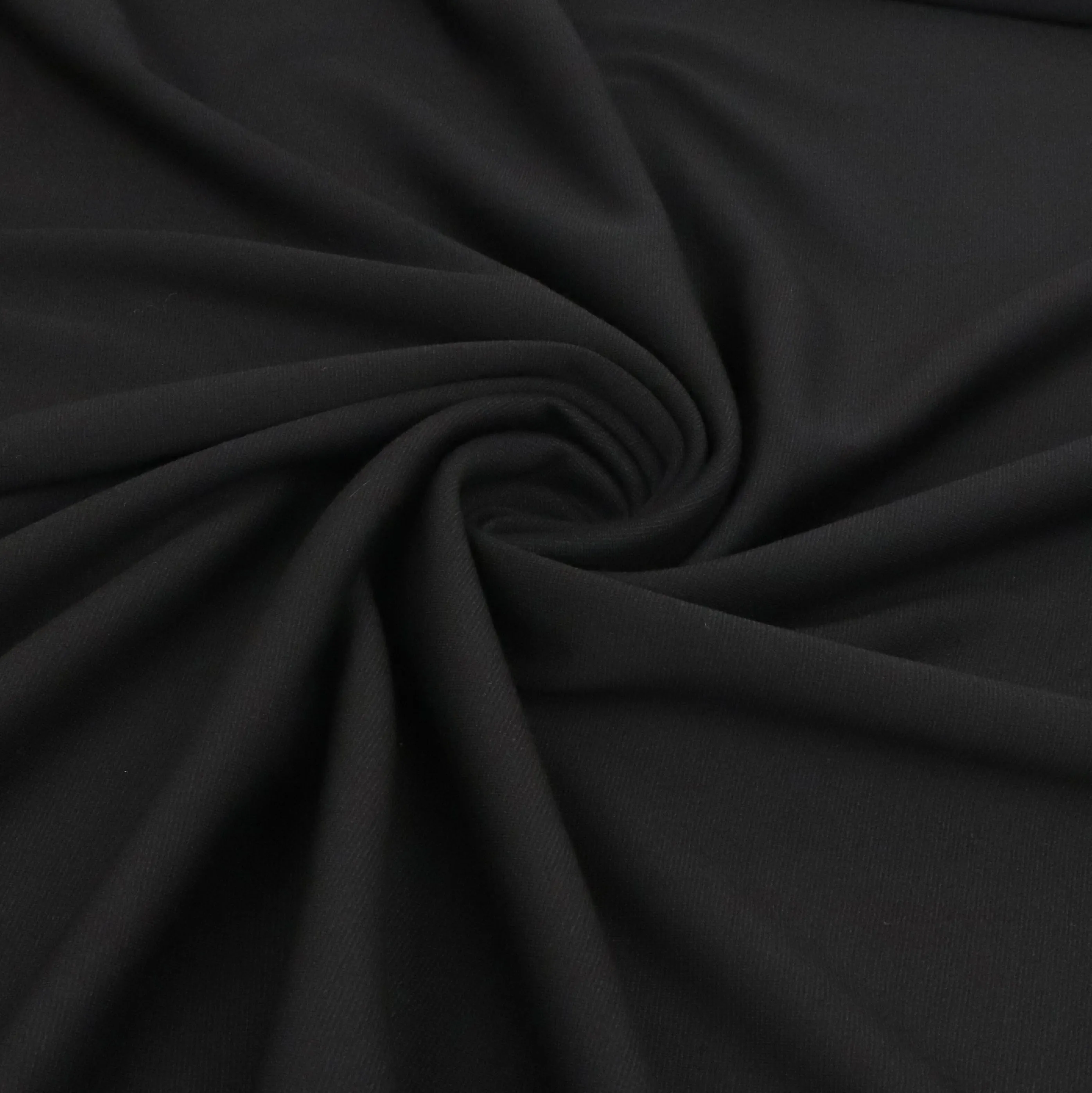 Viscose Ponte Di Roma - Black