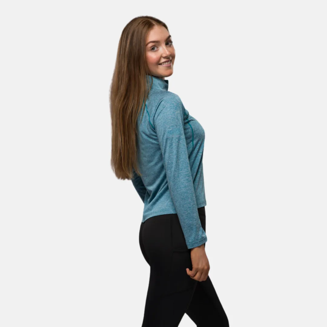 Vitality Half-Zip - Aqua