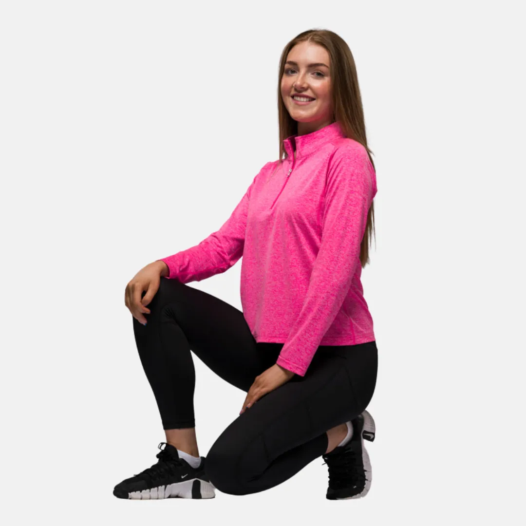 Vitality Half-Zip - Pink