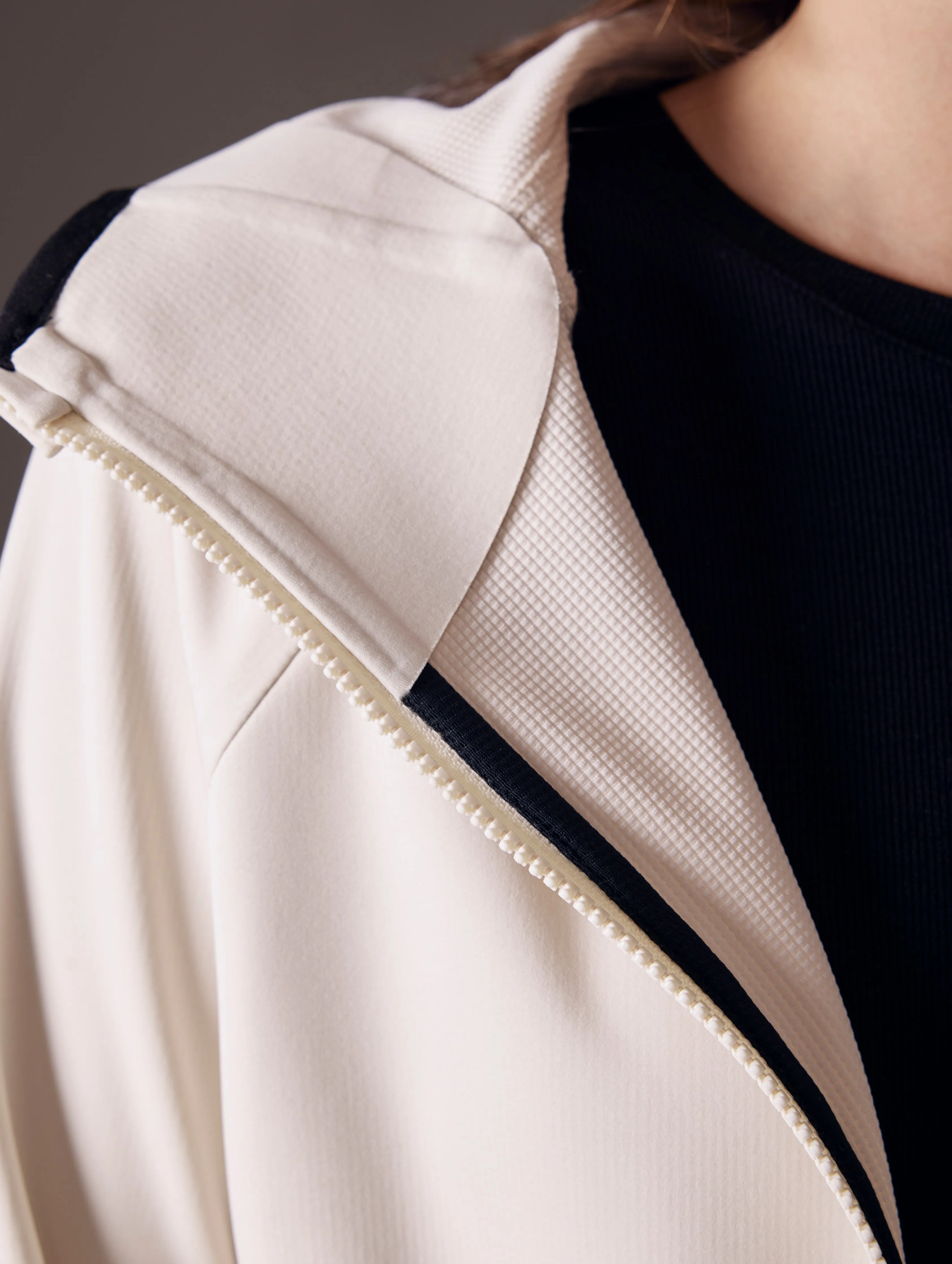 W Hooded Tech-Fleece Full-Zip - Bone