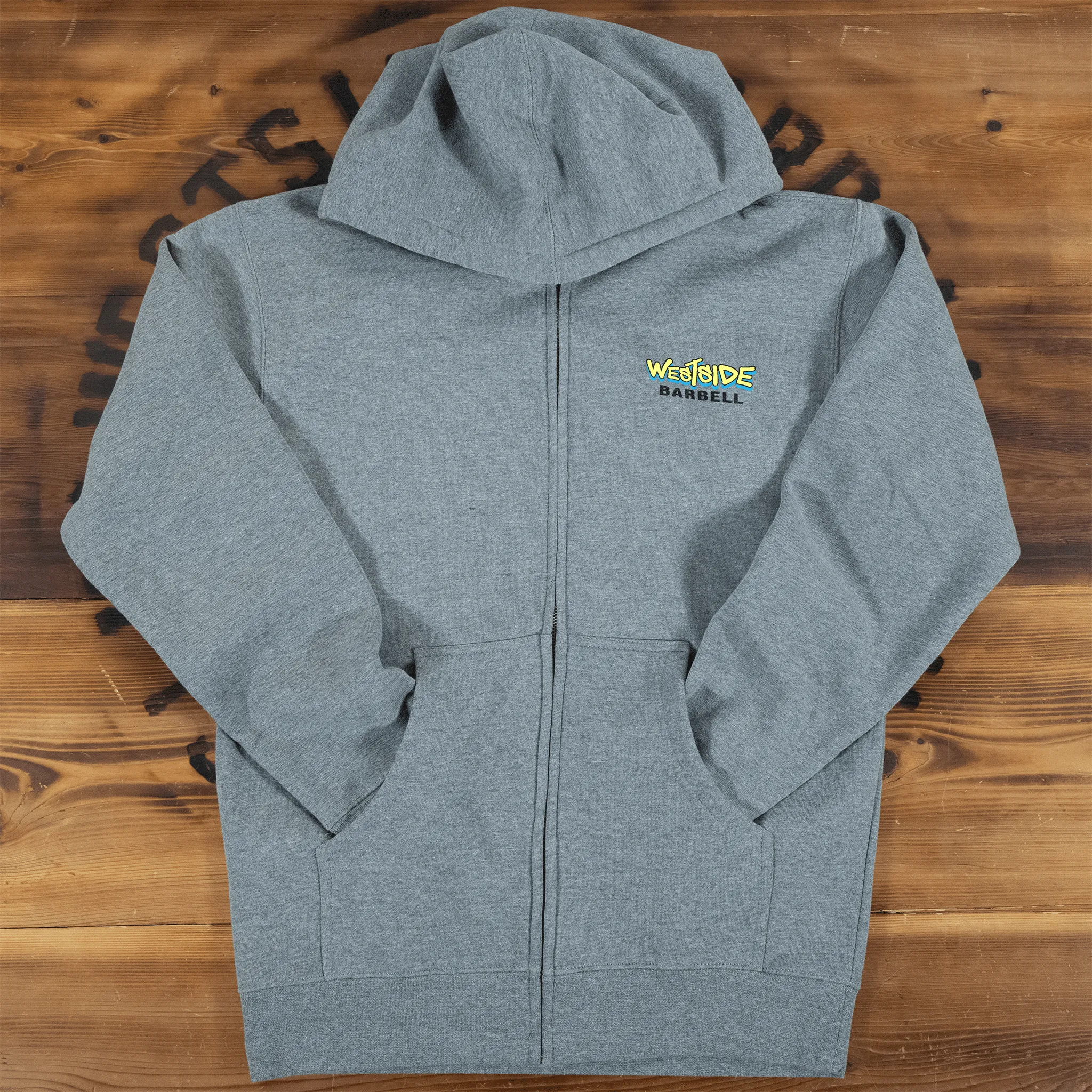 Westside Retro Full Zip Hooded Sweatshirt