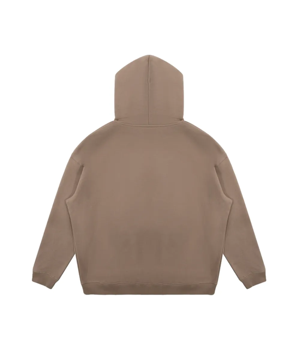 WNDRR Influx Heavy Weight Hood Sweat (Taupe)