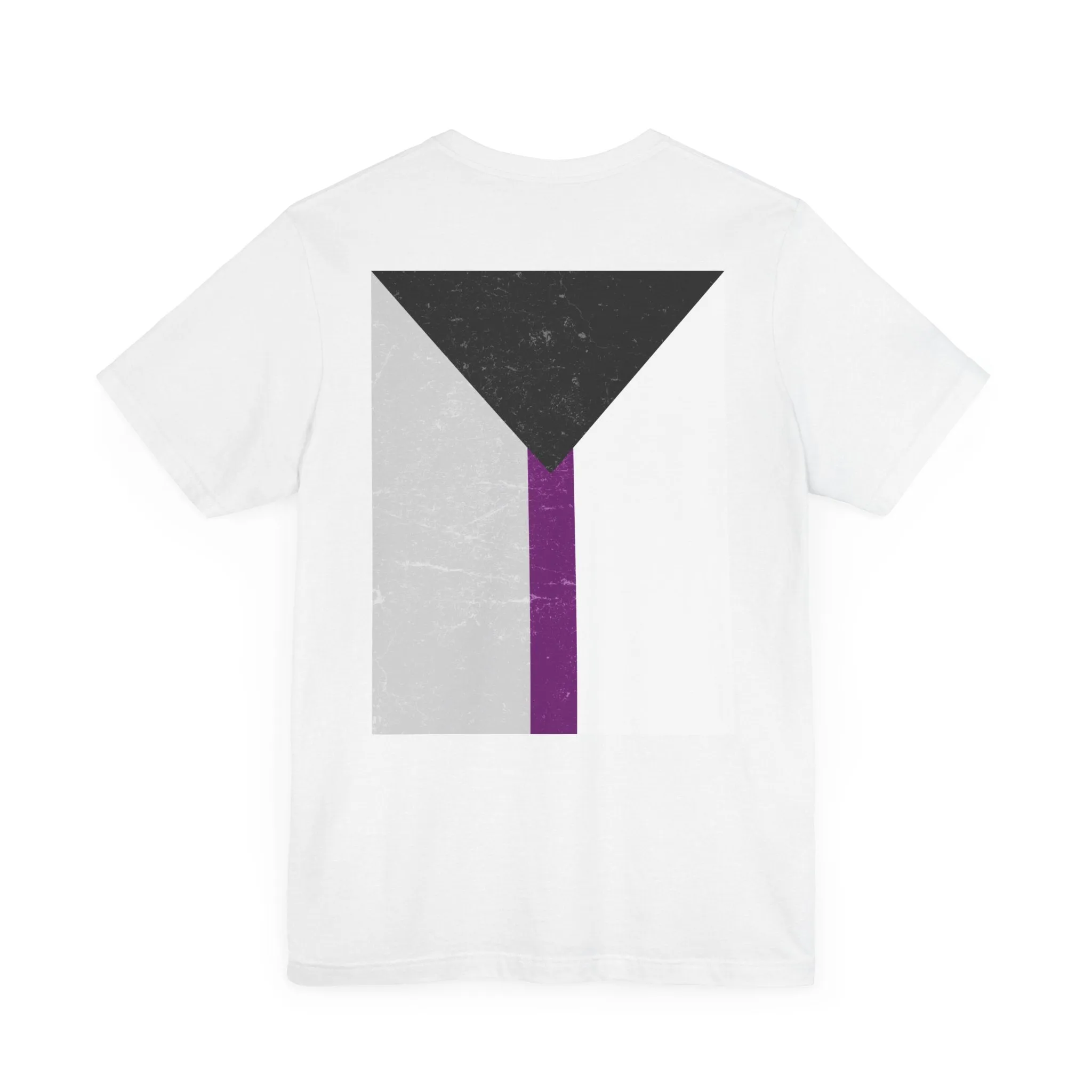 You Ain't Gotta Pray For Me (demisexual flag on back) Tshirt